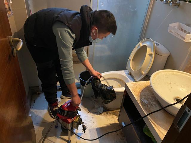 九真镇马桶疏通-疏通下水道