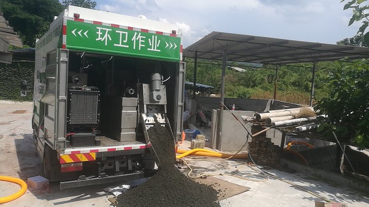 九真镇污泥干湿分离技术