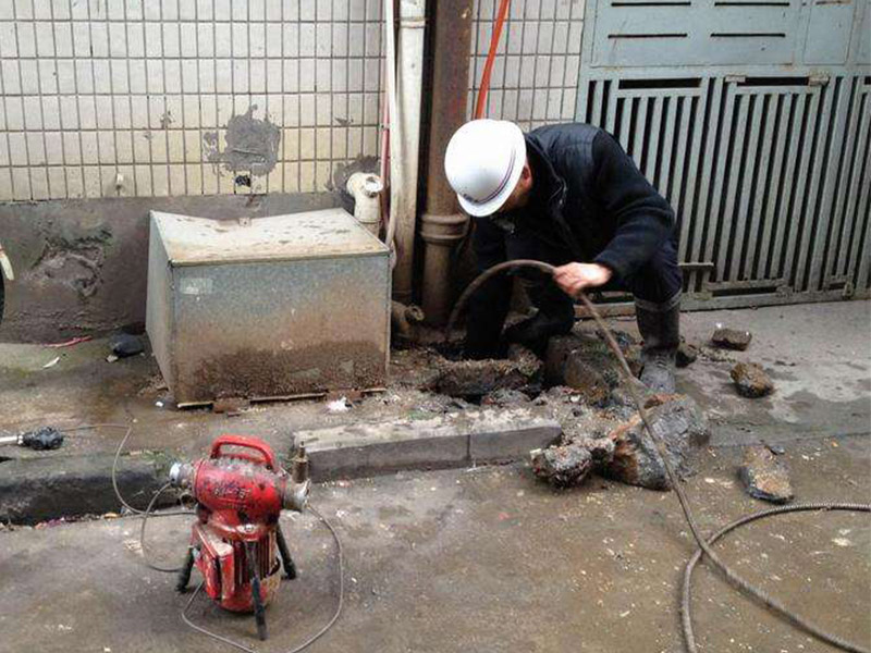 九真镇疏通下水道-洗菜池疏通